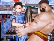 Fighting 아시아 Chun Li